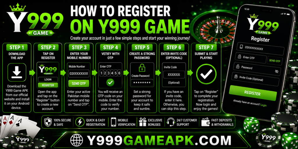 Y999 game registration image