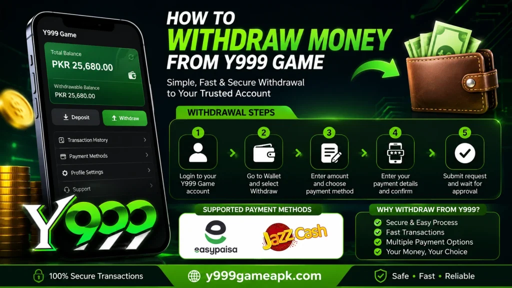 y999 Withdraw